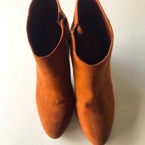 Brown booties